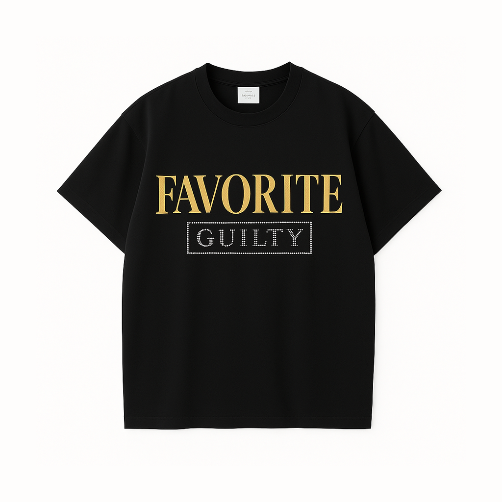 Favorite Guilty Tee — Black